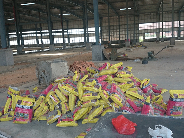 福建廈門銀鷺集團，金剛砂地坪