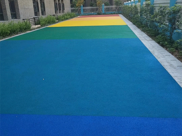 廈門高崎國際機場，陶瓷顆粒彩色防滑地坪